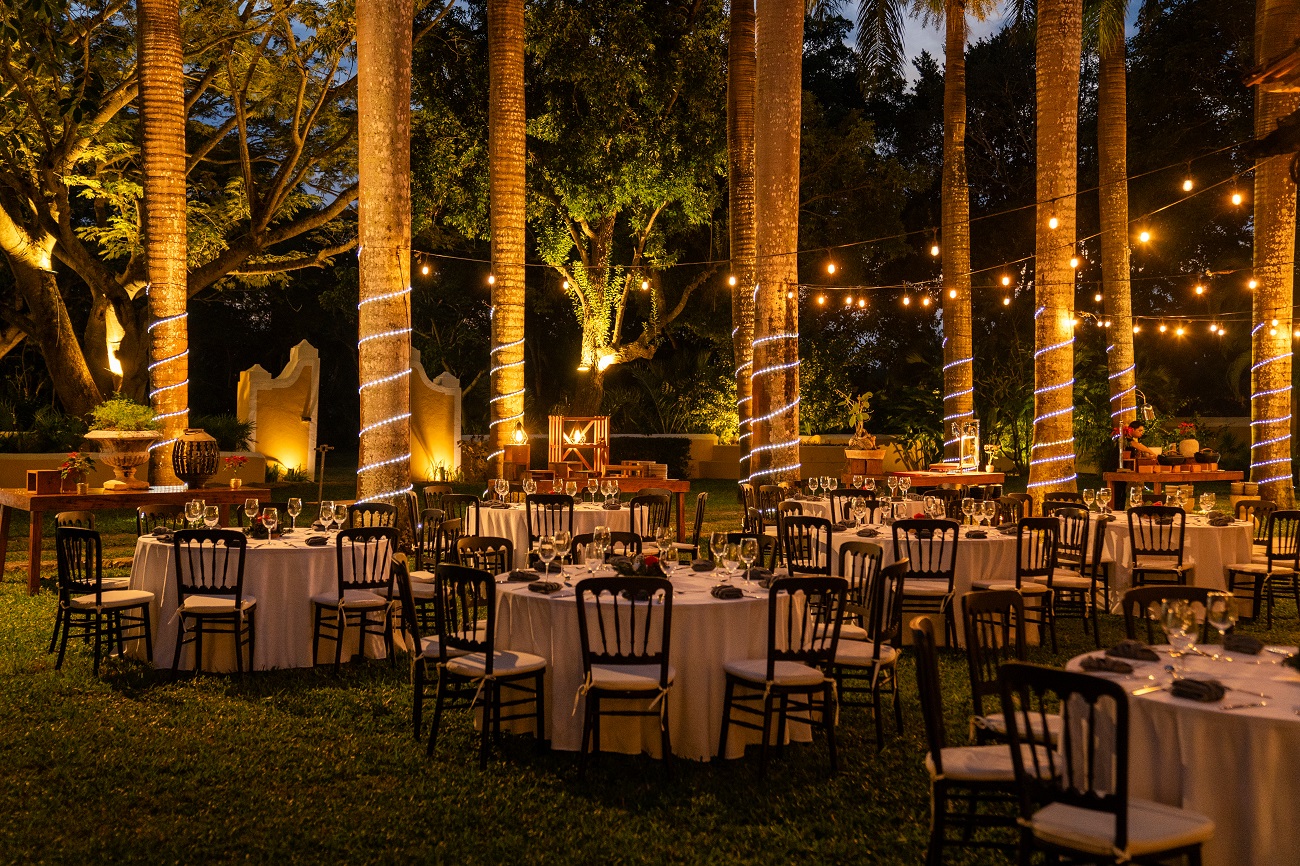 dinner cena navideña hacienda
